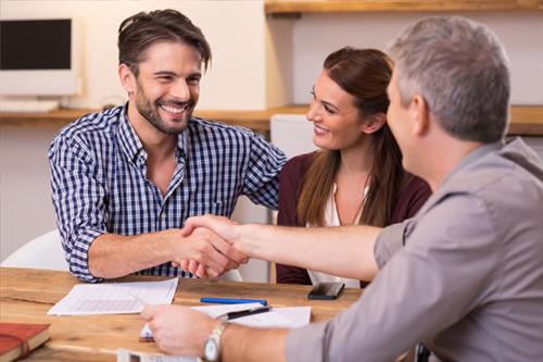 Home Buyers - Client Handshake